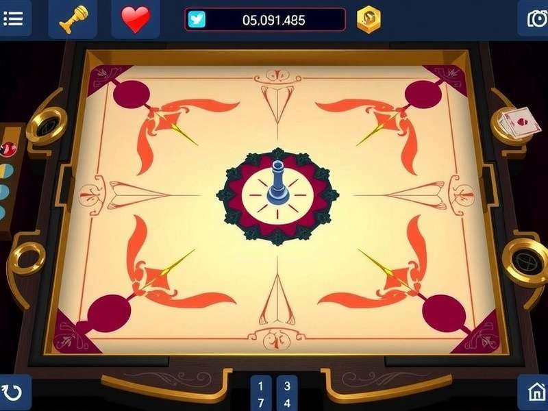 Carrom Turbo Sovereign Game Interface